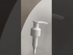 Gładka prawa lewa pompa dozownika balsamu z blokadą Plastik przezroczysty 24/410 28/410