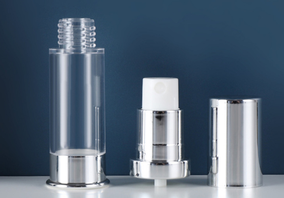 Luxury Silver 5ml 10ml 15ml Aluminium Kosmetyczne Opakowanie do pielęgnacji skóry