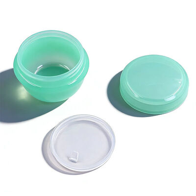 Luksusowy, kolorowy słoik na krem do twarzy 5g 10g 15g PP, plastikowe słoiki kosmetyczne
