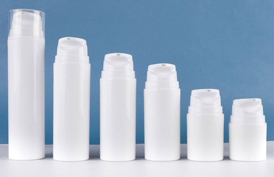 Plastikowe kosmetyczne butelki z pompką bezpowietrzną 30 ml 50 ml 100 ml 1CC Dozowanie