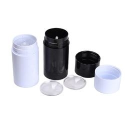 Okrągły Twist Up Salve Plastikowy pojemnik na dezodorant 30g 50g 75g Przezroczysty pusty