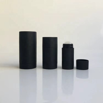 Dostosowany okrągły plastikowy pojemnik na dezodorant w sztyfcie z PP 15 ml 30 ml 50 ml 75 ml