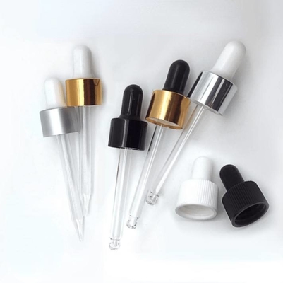 18/410 20/410 Aluminiowa Plastikowa Metalowa Zakraplacz Ze Szklaną Pipetą