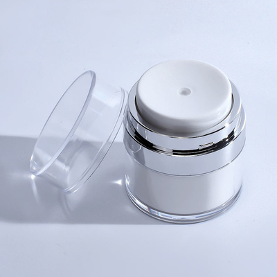 30 ml 50 ml Luksusowy słoik z pompką bezpowietrzną wielokrotnego napełniania do kremowego podkładu