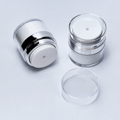 30 ml 50 ml Luksusowy słoik z pompką bezpowietrzną wielokrotnego napełniania do kremowego podkładu
