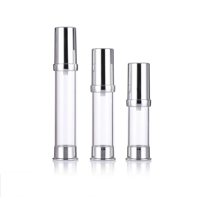 Opakowanie kosmetyczne 5ml 10ml 15ml Pustka plastikowa butelka z bezpowietrzną pompą do płynów