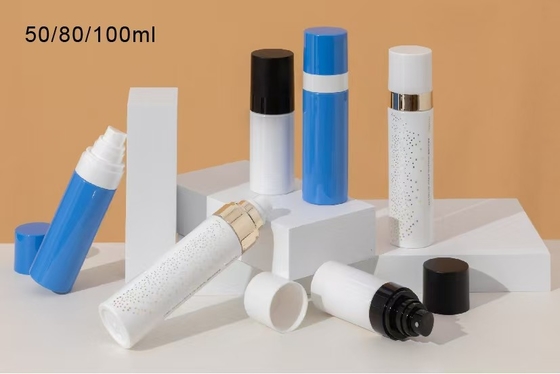 Podawanie pieczęci Pieczętowanie na gorąco i uszczelnienie UV PET plastikowe butelki do spryskiwań 50ml 80ml 100ml z kolorystycznymi kolorami