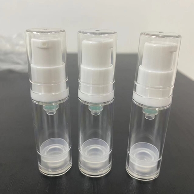 5 ml płynów bez powietrza butelki pompowe plastikowe butelki kosmetyczne płynów AS