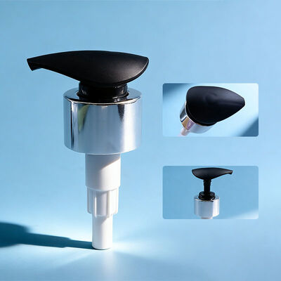 Duży okrągły dozownik mydła z okrągłą główką, aluminiowy dozownik balsamu 28/410 do butelki