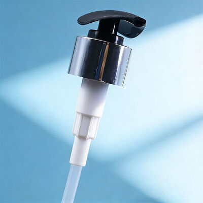 Duży okrągły dozownik mydła z okrągłą główką, aluminiowy dozownik balsamu 28/410 do butelki