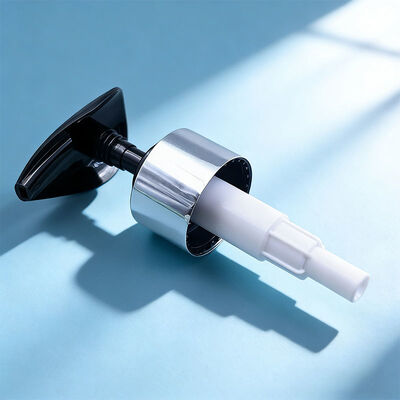 Duży okrągły dozownik mydła z okrągłą główką, aluminiowy dozownik balsamu 28/410 do butelki