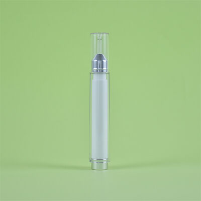 Syringe Airless Plastic Packaging Pump Serum Syringe Airless 5ml 10ml 15 ml 20ml Reusable Cosmetic Airless Syringe Bottle