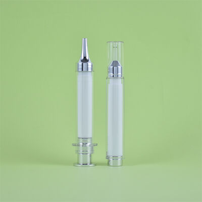 Plastic Cosmetic 5/10/20ml Serum Syringe Eye Cream Flaska bez powietrza Flaski bez powietrza dla kosmetyków