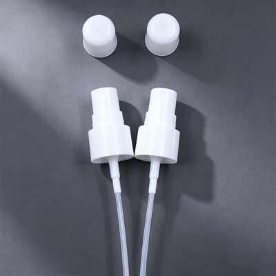 20-410 Okrągła Półkapslowa Atomizer z PP Plastiku Gładka Drobna Mgiełka Dawka 0.12cc