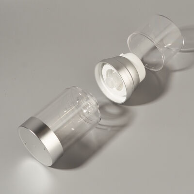 Fabryka hurtowa luksusowa pusta 100ml 150ml 120ml ABS AS bezpowietrzna butelka pompowa