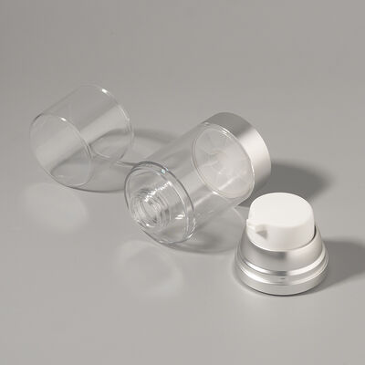 Fabryka hurtowa luksusowa pusta 100ml 150ml 120ml ABS AS bezpowietrzna butelka pompowa