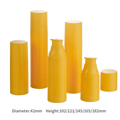 Hurtownia Fabryczna Niestandardowe Luksusowe Zestawy Plastikowych Butelek z Pompką Bezpowietrzną PP 30ml 50ml 80ml 120ml do Pielęgnacji Skóry Twarzy/Kremu pod Oczy