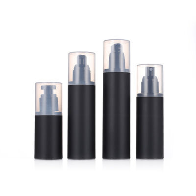 Hurtownia 120 ml matowej plastikowej butelki z rozpylaczem PP z nakrętką i pędzelkiem do kremu do twarzy, balsamu, serum do pielęgnacji skóry