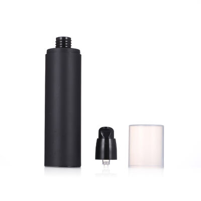 Hurtownia 120 ml matowej plastikowej butelki z rozpylaczem PP z nakrętką i pędzelkiem do kremu do twarzy, balsamu, serum do pielęgnacji skóry