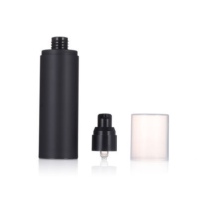 Hurtownia 120 ml matowej plastikowej butelki z rozpylaczem PP z nakrętką i pędzelkiem do kremu do twarzy, balsamu, serum do pielęgnacji skóry