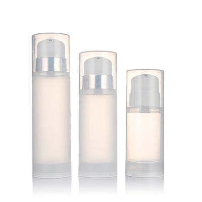 Butelka z pompką bezpowietrzną 150 ml 200 ml 250 ml / PP Przezroczysta butelka z pompką do balsamu do opakowań kosmetycznych