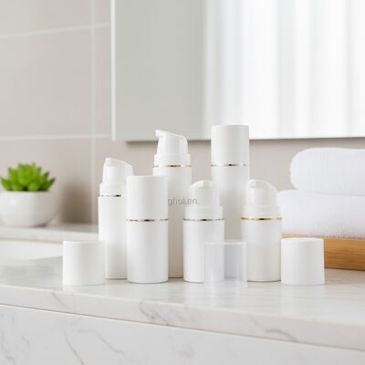 50 ml plastikowa butelka z bezpowietrzną pompą spryskiwaczem do pielęgnacji skóry Serum i krem do twarzy