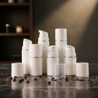 50 ml plastikowa butelka z bezpowietrzną pompą spryskiwaczem do pielęgnacji skóry Serum i krem do twarzy