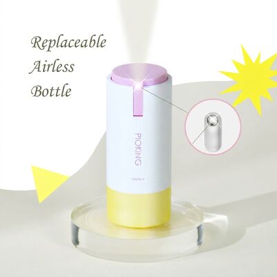 Luksusowa matowa butelka bezpowietrzna z pompką 50 ml, technologia próżniowego przechowywania do opakowań premium serum do pielęgnacji skóry