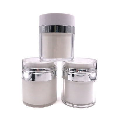 1 uncja 4 uncji Airless Pump Cream Jar, akrylowy słoik kosmetyczny do opakowań do pielęgnacji skóry