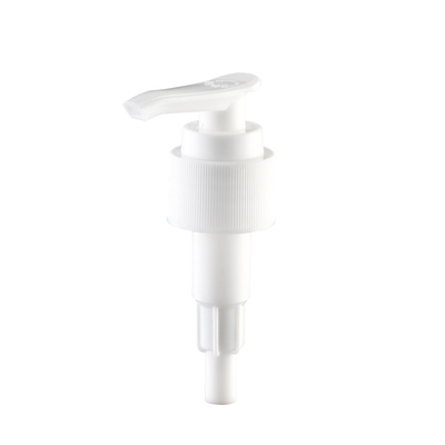 Zakręcana blokada 28 mm Niebieska pompa do balsamu, plastikowa pompa do białego balsamu PP 24 410
