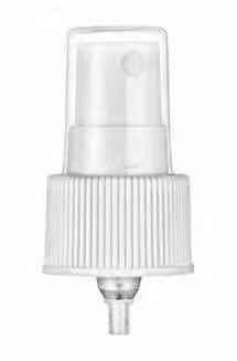Czarny biały rozpylacz mgły perfum 28/410 0,12 ml plastikowy materiał PP